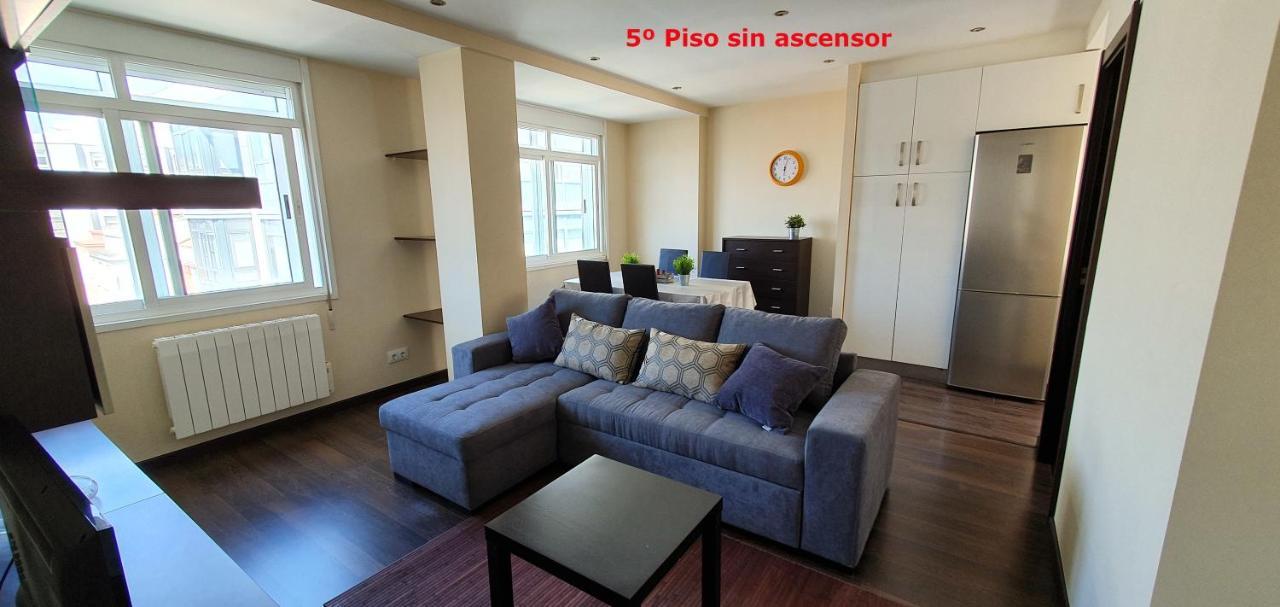 Coqueto Apartamento De 2 Habitaciones En Zona Estacion Tren Ла Коруня Екстериор снимка
